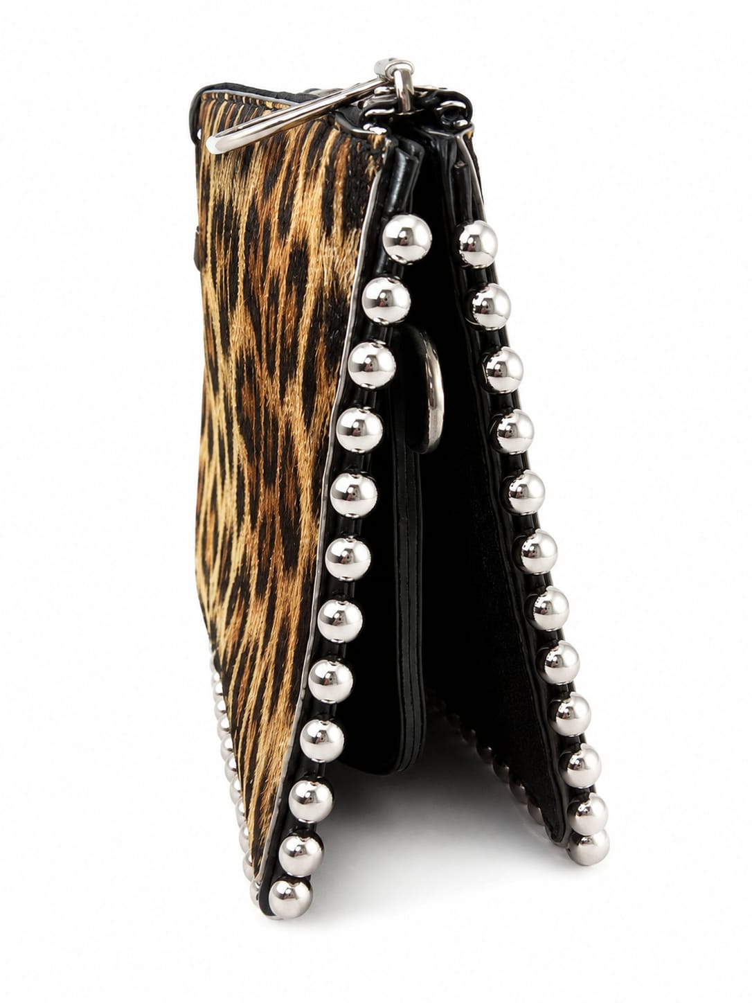 ZENA KAHVERENGİ LEOPAR DESENLİ CLUTCH ÇANTA
