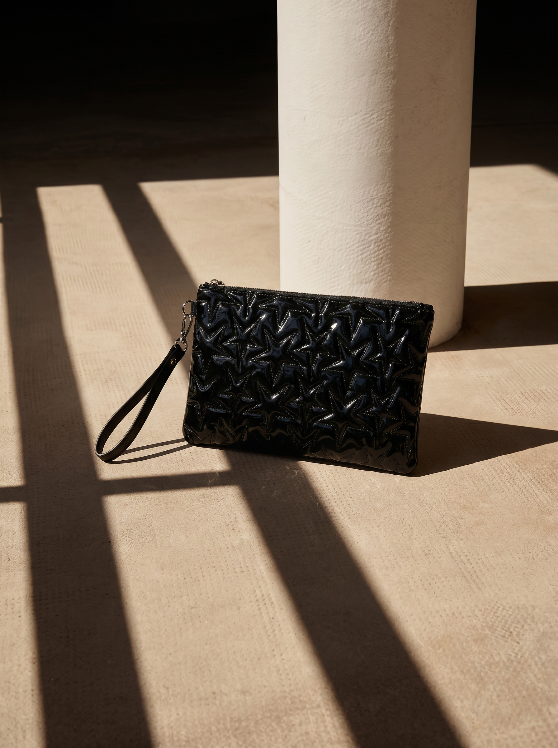 SHİNE YILDIZ DETAYLI CLUTCH ÇANTA